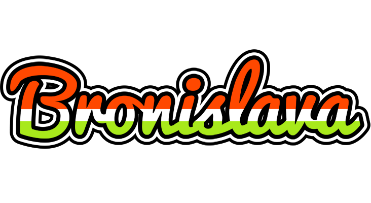Bronislava exotic logo