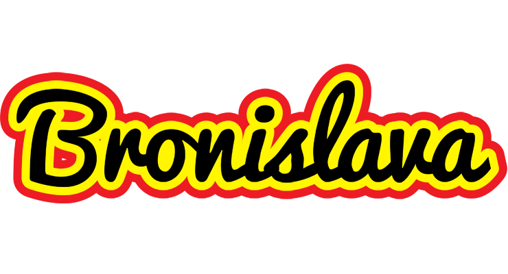 Bronislava flaming logo