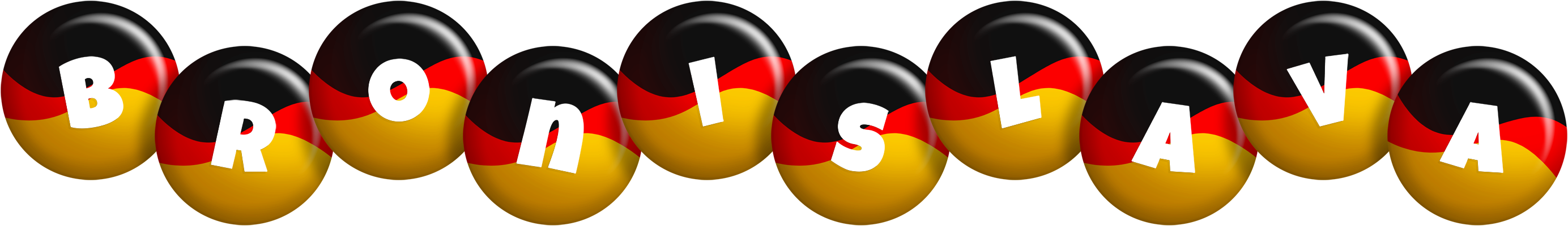 Bronislava german logo