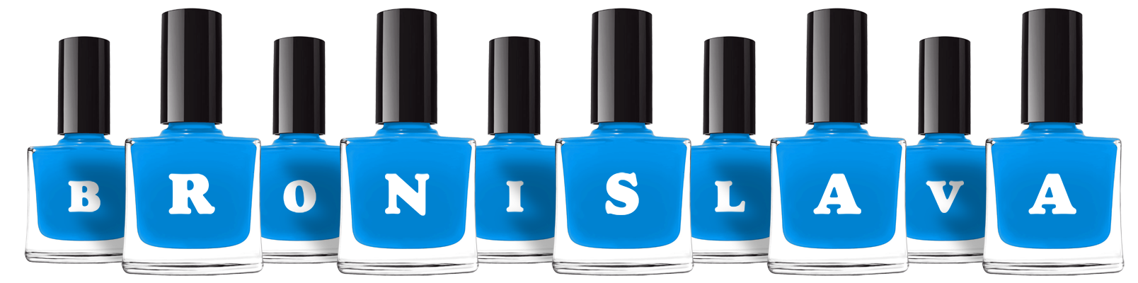 Bronislava glossy logo