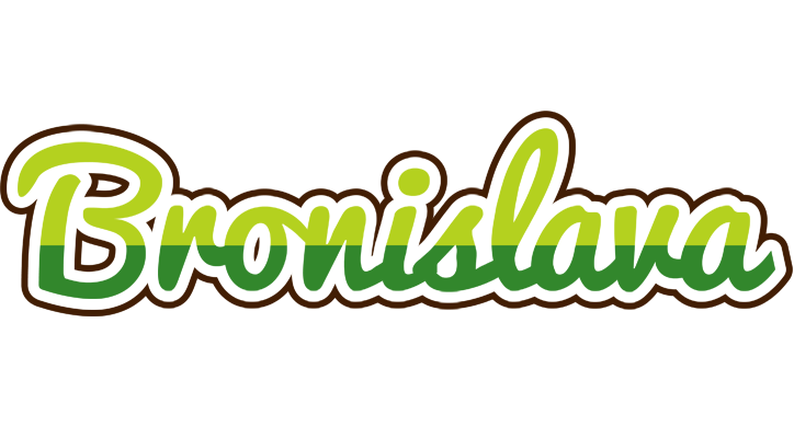 Bronislava golfing logo