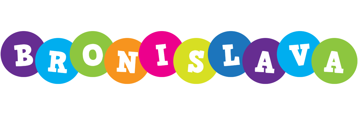 Bronislava happy logo
