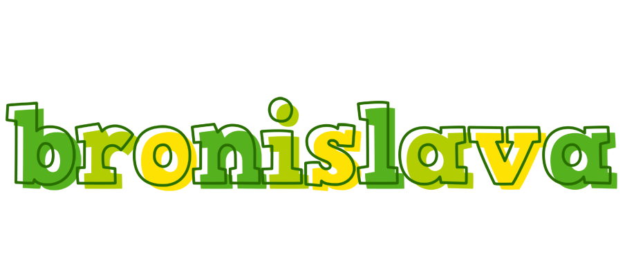 Bronislava juice logo