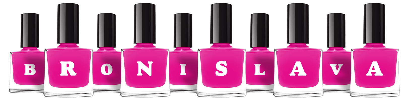 Bronislava nails logo