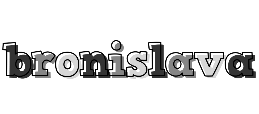 Bronislava night logo