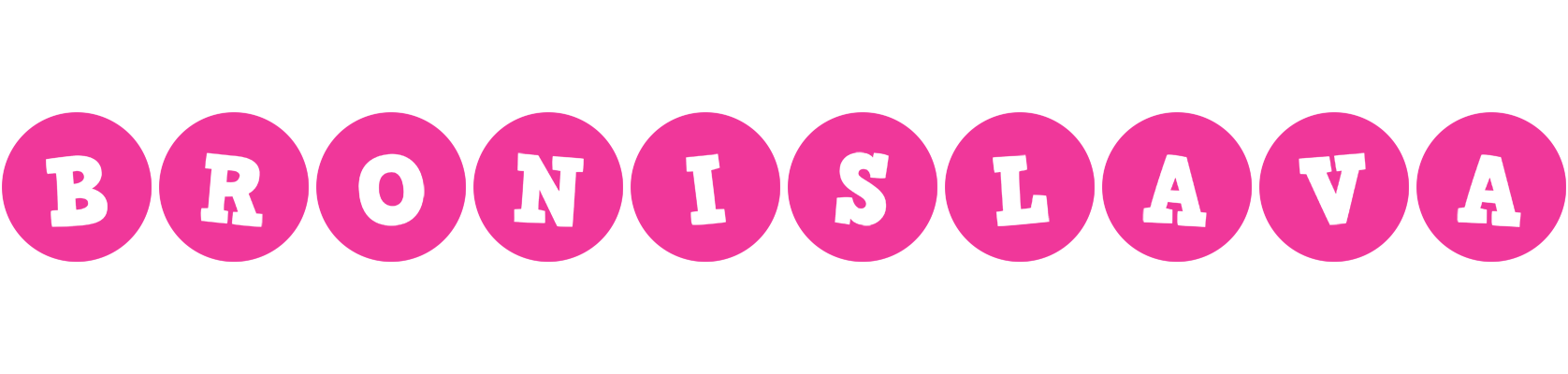 Bronislava poker logo