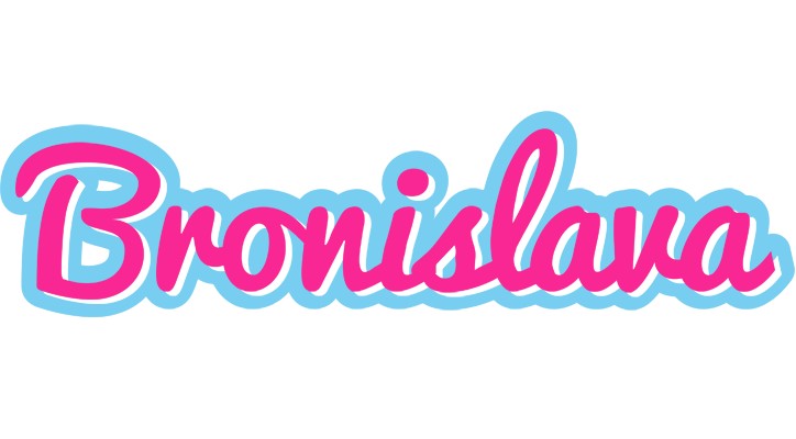 Bronislava popstar logo