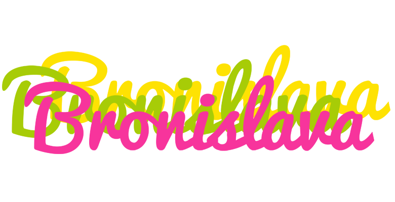 Bronislava sweets logo