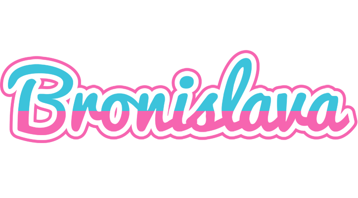 Bronislava woman logo