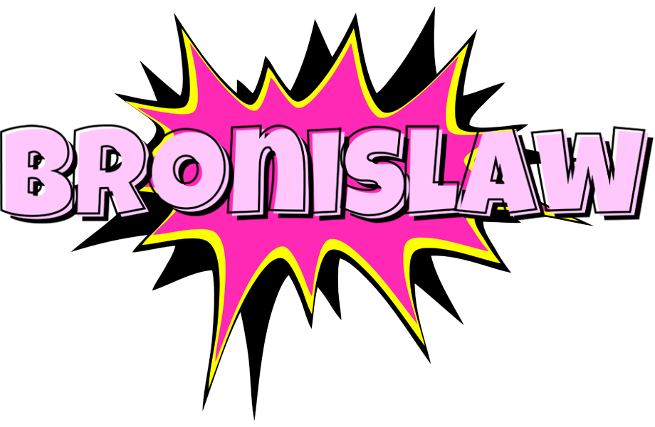 Bronislaw badabing logo