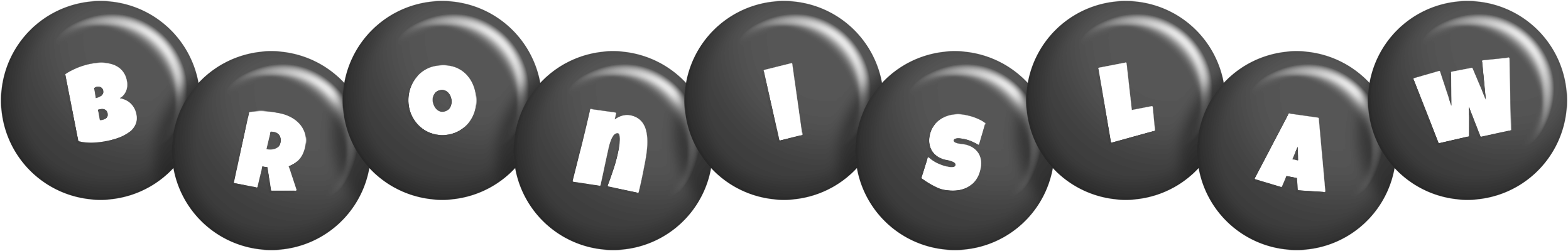 Bronislaw candy-black logo
