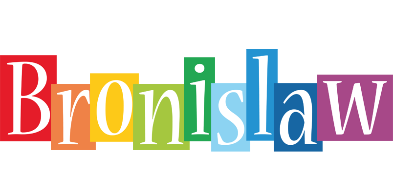 Bronislaw colors logo