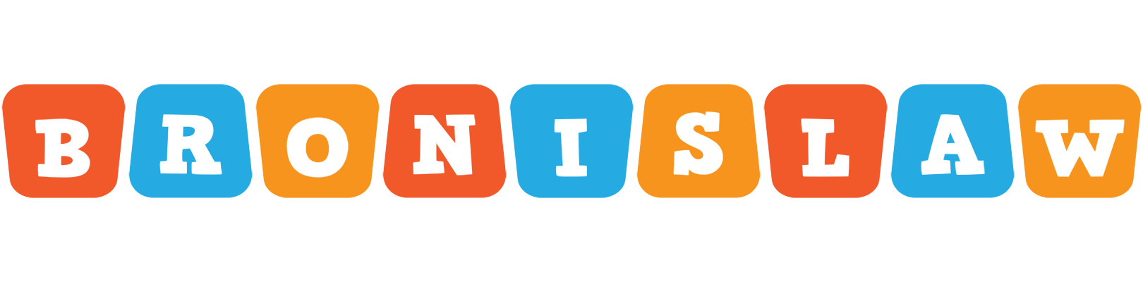 Bronislaw comics logo