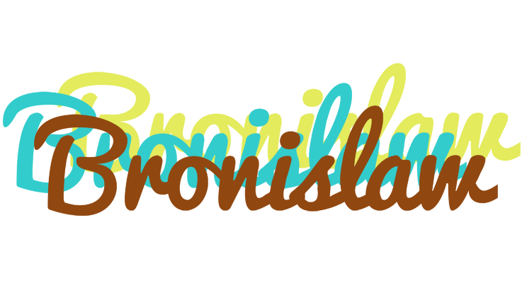 Bronislaw cupcake logo