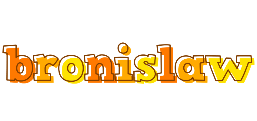 Bronislaw desert logo