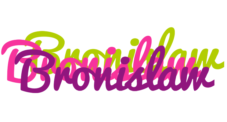 Bronislaw flowers logo