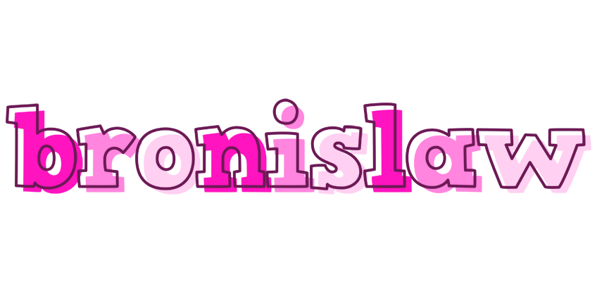 Bronislaw hello logo