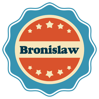 Bronislaw labels logo