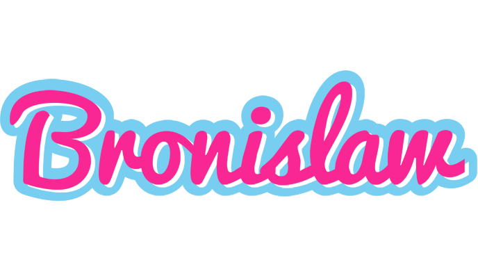 Bronislaw popstar logo