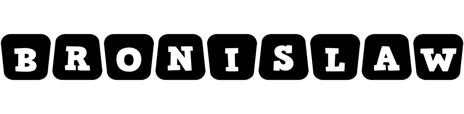 Bronislaw racing logo