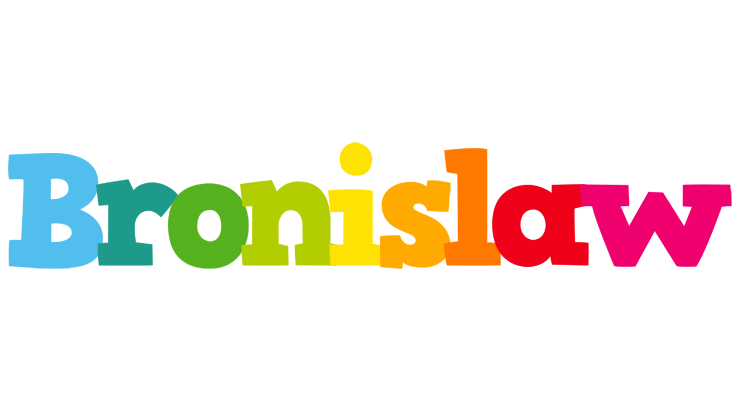 Bronislaw rainbows logo