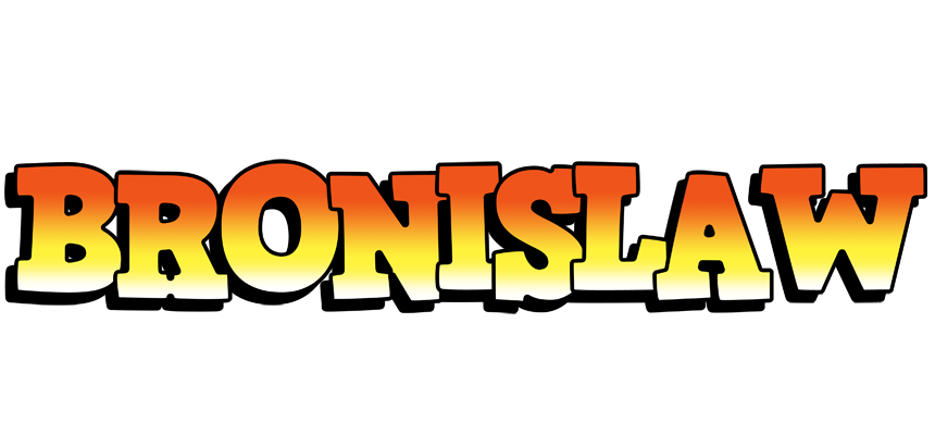 Bronislaw sunset logo