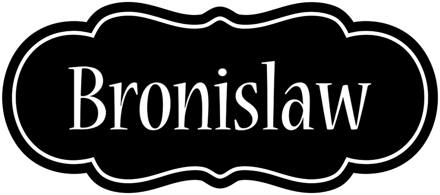 Bronislaw welcome logo