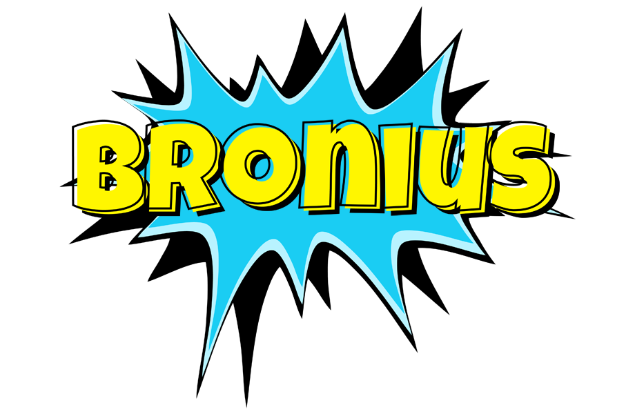 Bronius amazing logo