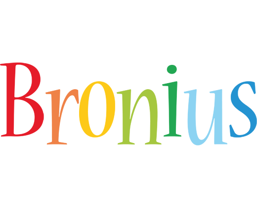 Bronius birthday logo