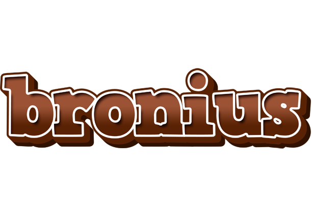 Bronius brownie logo