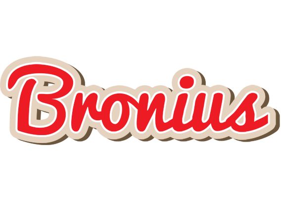 Bronius chocolate logo