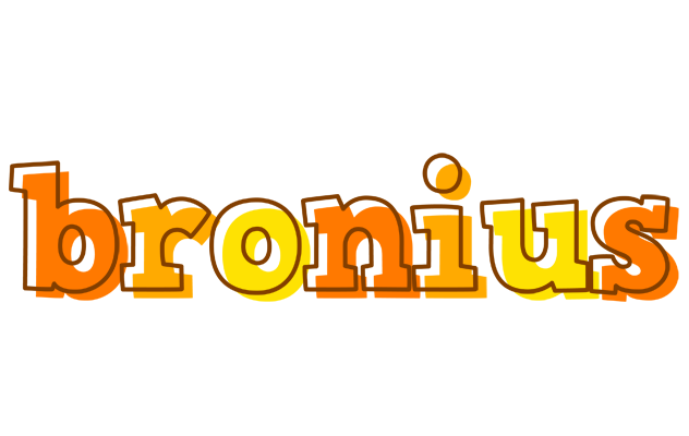 Bronius desert logo