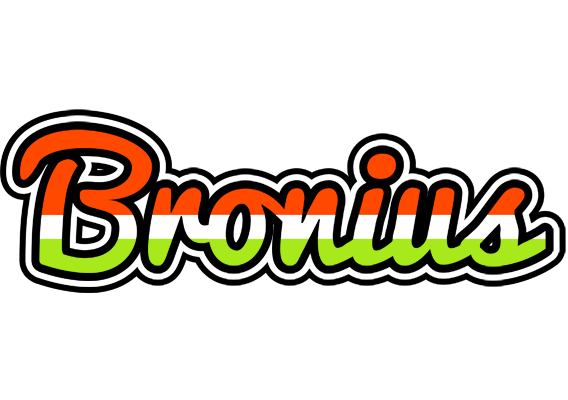 Bronius exotic logo