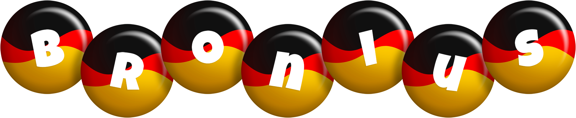 Bronius german logo