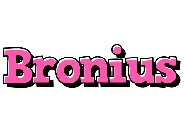 Bronius girlish logo