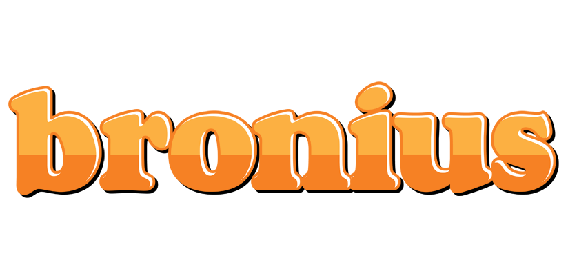 Bronius orange logo