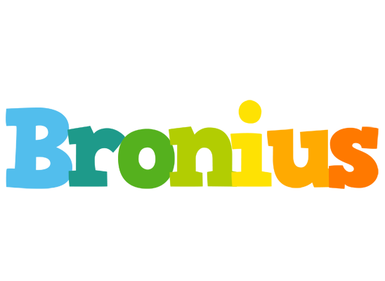 Bronius rainbows logo