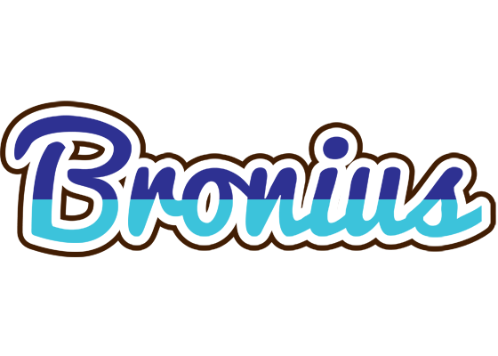 Bronius raining logo