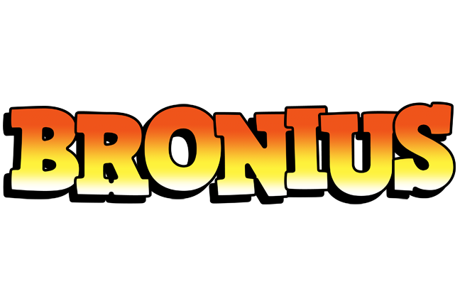 Bronius sunset logo