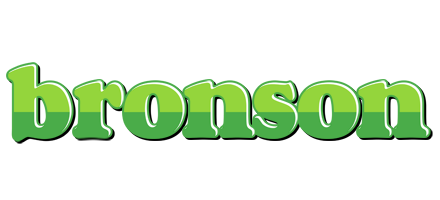 Bronson apple logo