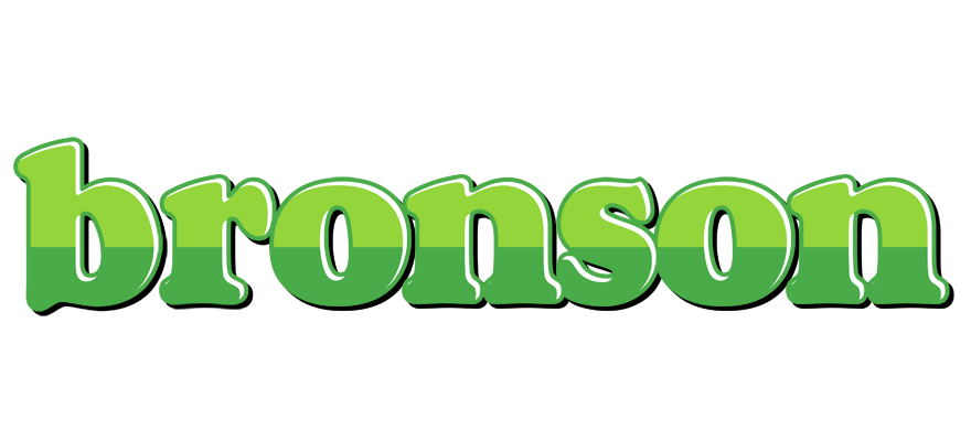 Bronson apple logo