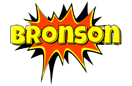 Bronson bazinga logo