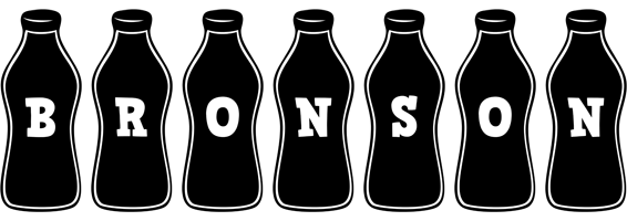 Bronson bottle logo