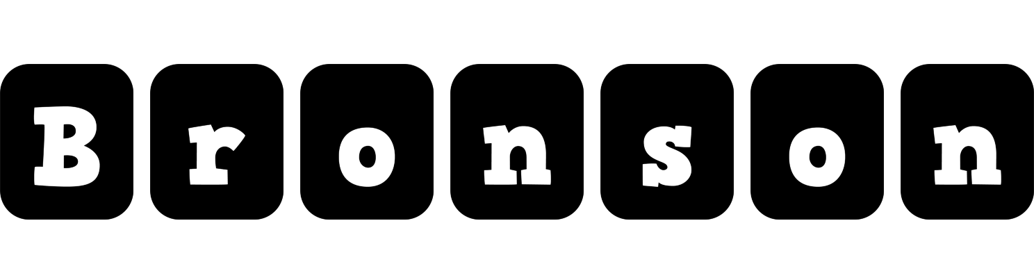 Bronson box logo