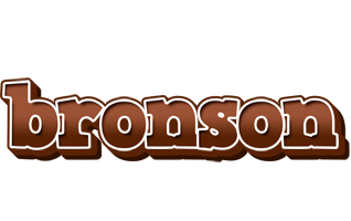 Bronson brownie logo