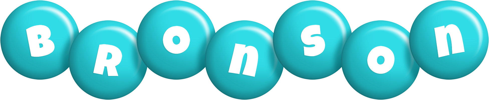 Bronson candy-azur logo