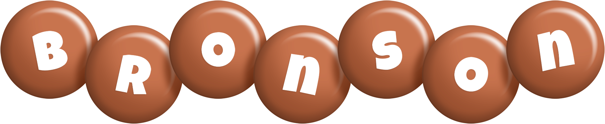 Bronson candy-brown logo