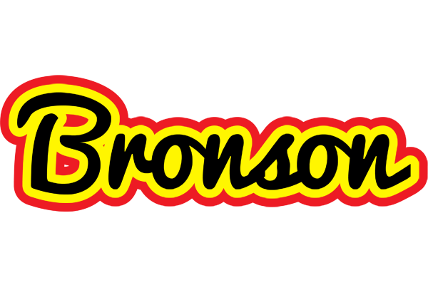 Bronson flaming logo