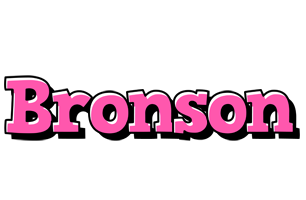 Bronson girlish logo