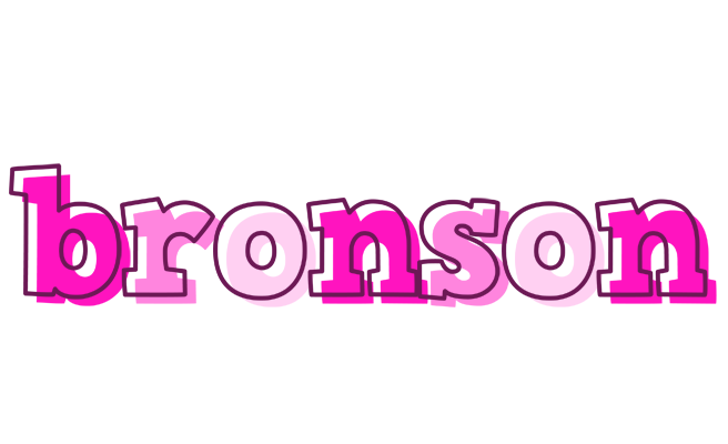 Bronson hello logo
